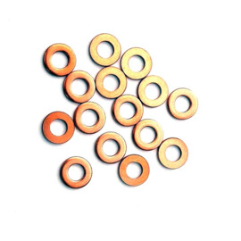Copper washers M6 100 pcs (6 x 10 x 1,00 mm) PRO-SERIES